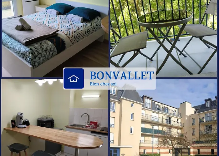Bonvallet - Studio Paisible Et Chaleureux Avec Balcon